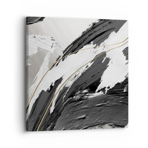 Quadro su tela - Stampe su Tela - Astrazione con sfarzo - 30x30 cm