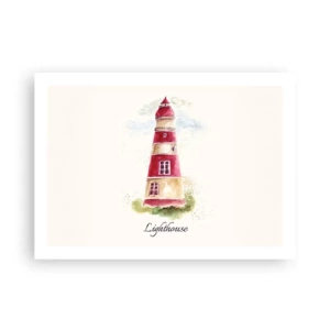 Poster - Attorno è sempre bel tempo - 70x50 cm