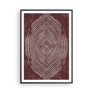 Poster in cornice nera - Lo spazio parlante - 70x100 cm