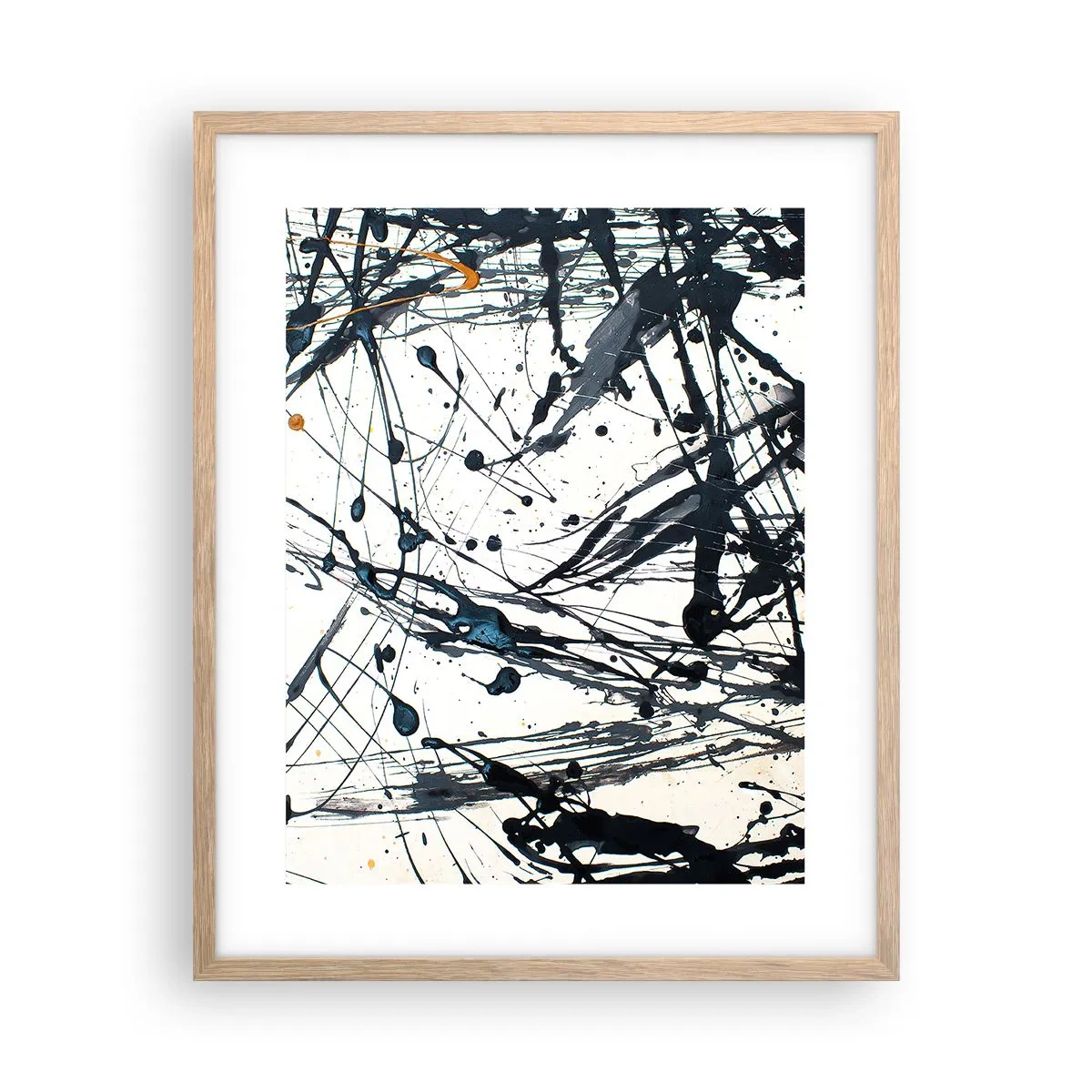 Poster in cornice rovere chiaro - Ha senso o non ha senso? - 40x50 cm