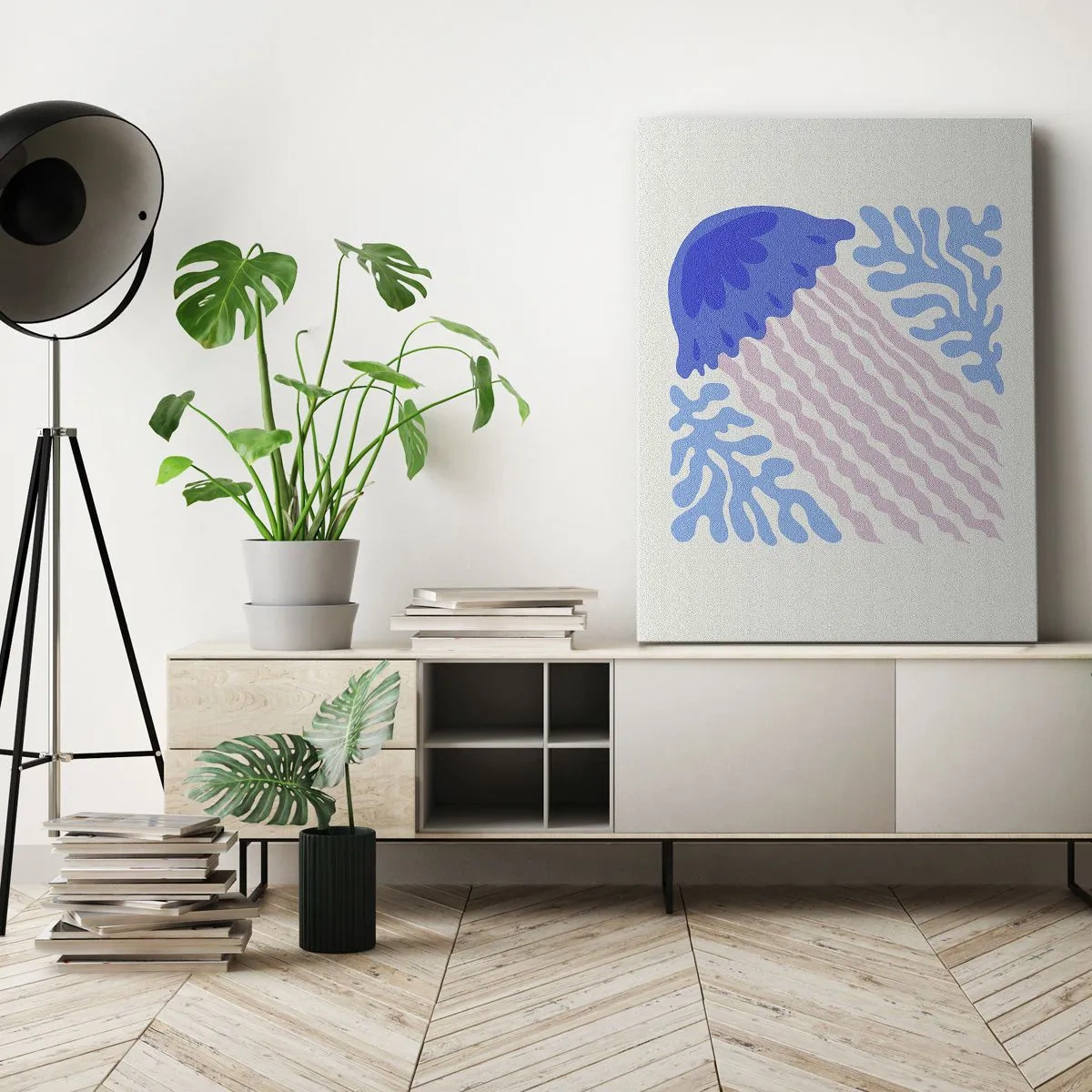 Quadro su tela - Stampe su Tela - Come di un altro mondo - 45x80 cm