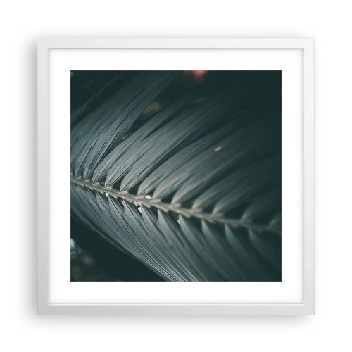 Poster in cornice bianca - La precisione della natura - 40x40 cm