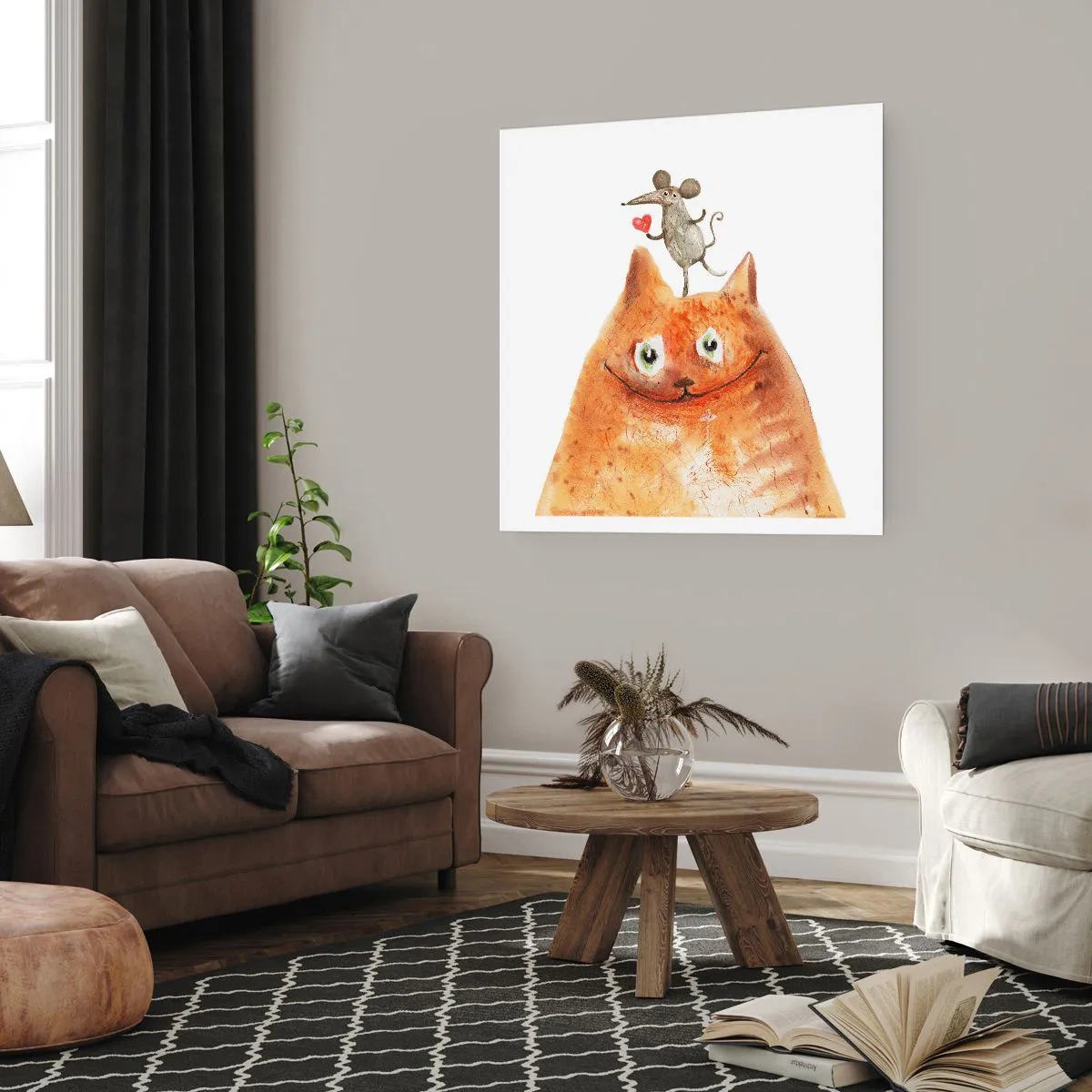 Poster - I paradossi dell'amore - 40x40 cm