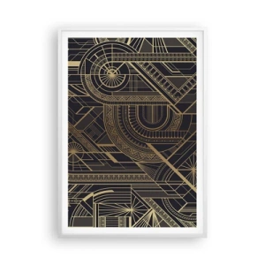 Poster in cornice bianca - Concetti, idee, progetti - 70x100 cm