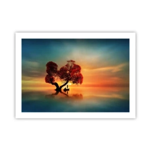 Poster - Gli esiliati e il silenzio fuori dal mondo - 70x50 cm