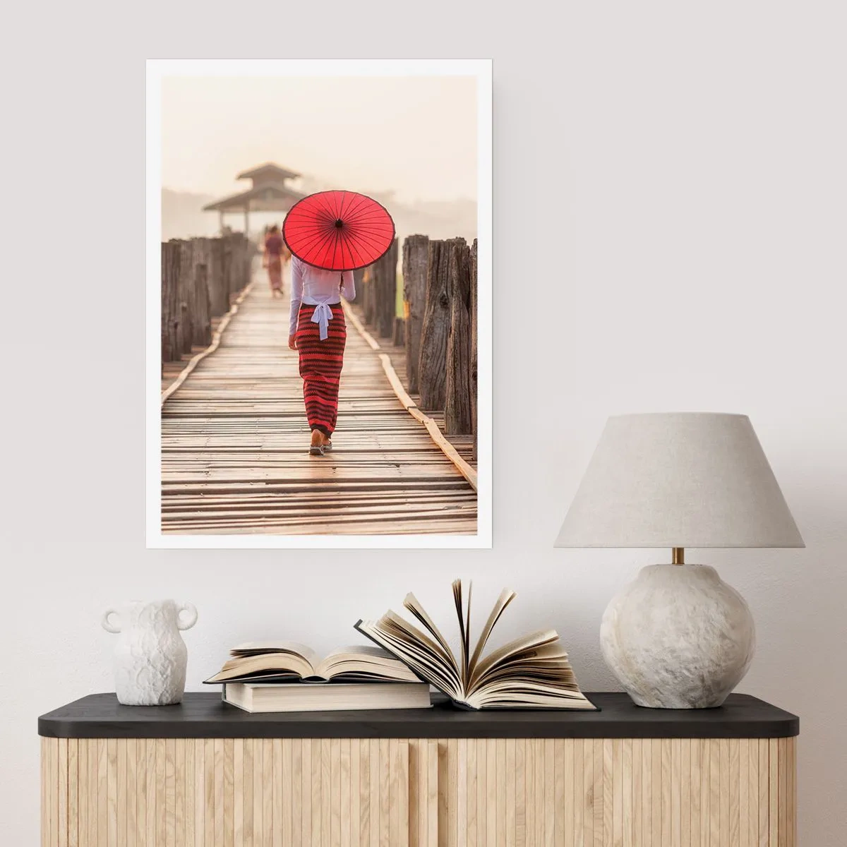 Poster - Sul vecchio ponte - 70x100 cm