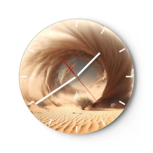 Orologio da parete - Orologio in Vetro - Il portale è aperto - 40x40 cm