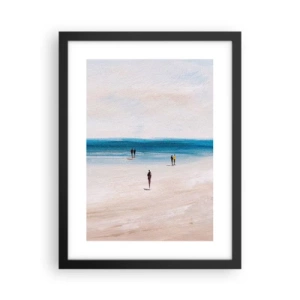 Poster in cornice nera - Un bisogno naturale - 30x40 cm