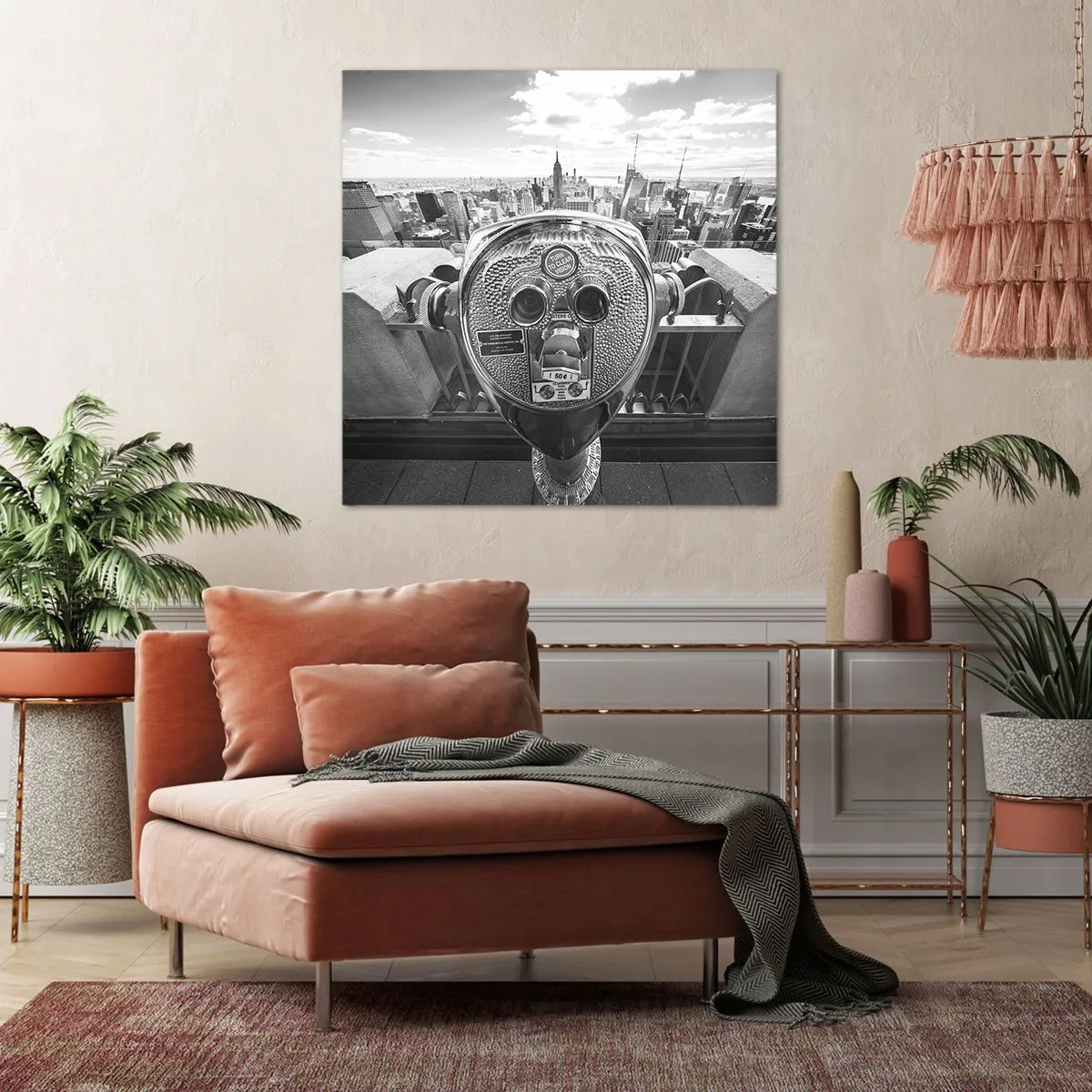 Quadro su tela - Stampe su Tela - Il centro del mondo - 30x30 cm