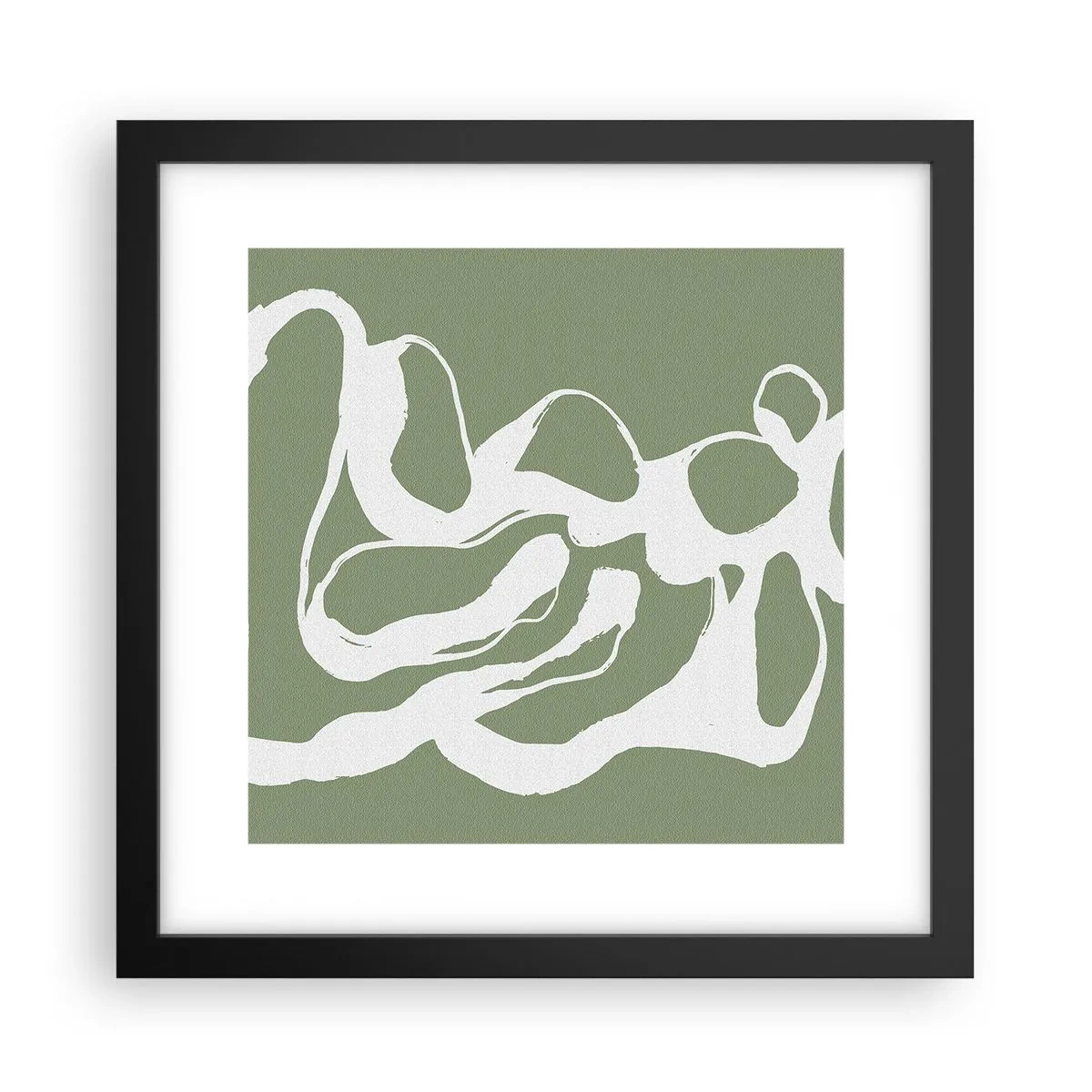 Poster in cornice nera - Il richiamo dello spazio - 30x30 cm