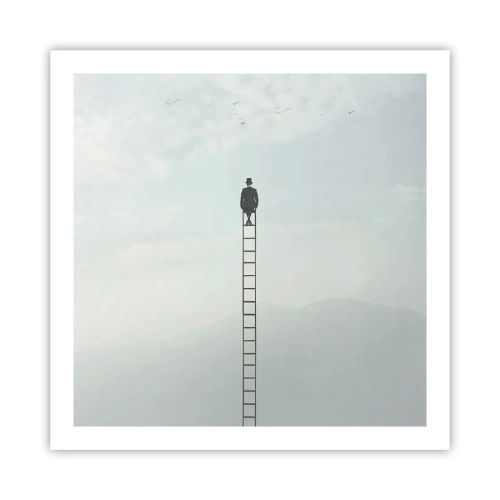 Poster - Innalzati al di sopra - 60x60 cm