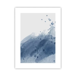 Poster - Tulle blu - 30x40 cm