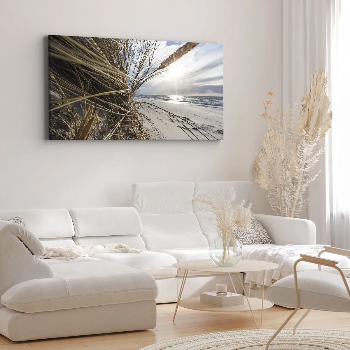 Quadro su tela - Stampe su Tela - L'incontro degli elementi - 100x40 cm