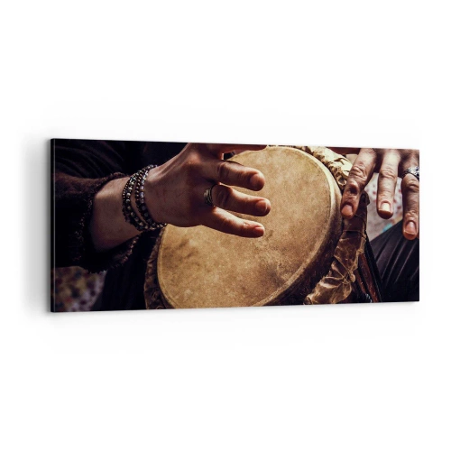 Quadro su tela - Stampe su Tela - Al ritmo del cuore - 100x40 cm