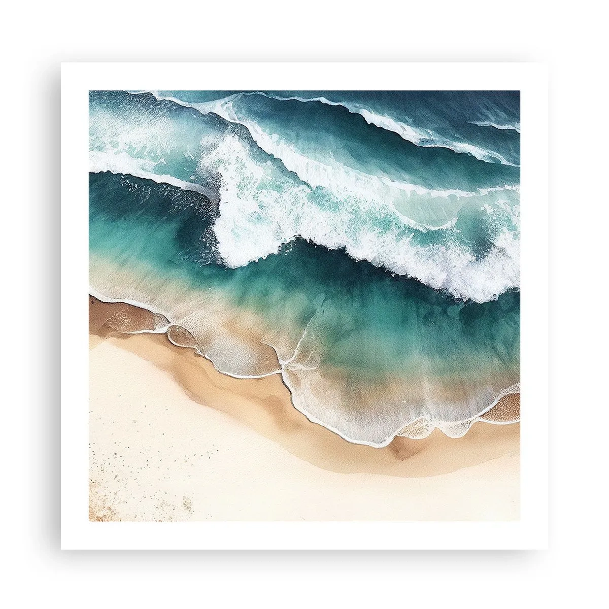 Poster - L'eterno incontro - 60x60 cm