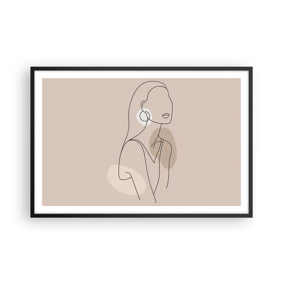 Poster in cornice nera - Icona di giovinezza - 91x61 cm