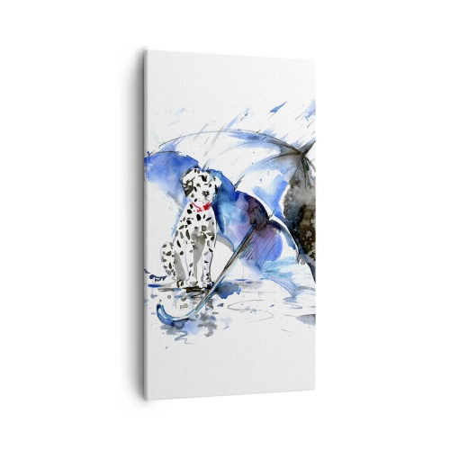 Quadro su tela - Stampe su Tela - Ecco a cosa serve un amico - 55x100 cm