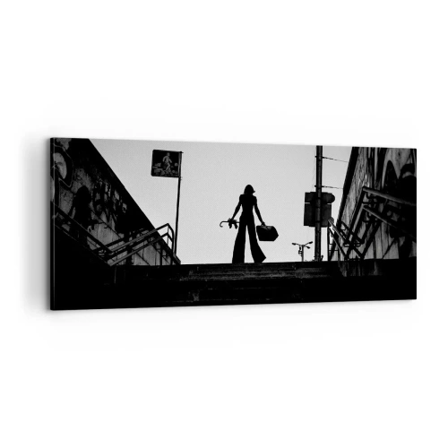 Quadro su tela - Stampe su Tela - Gita cittadina - 100x40 cm