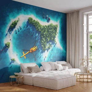 Fotomurale su misura Premium Sand - Comprati un'isola - Paesaggio, Isola, Spiaggia