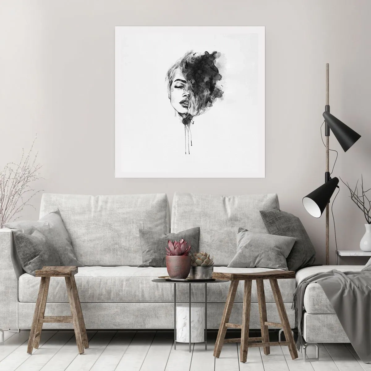Poster - Cosa sogna la ragazza - 30x30 cm