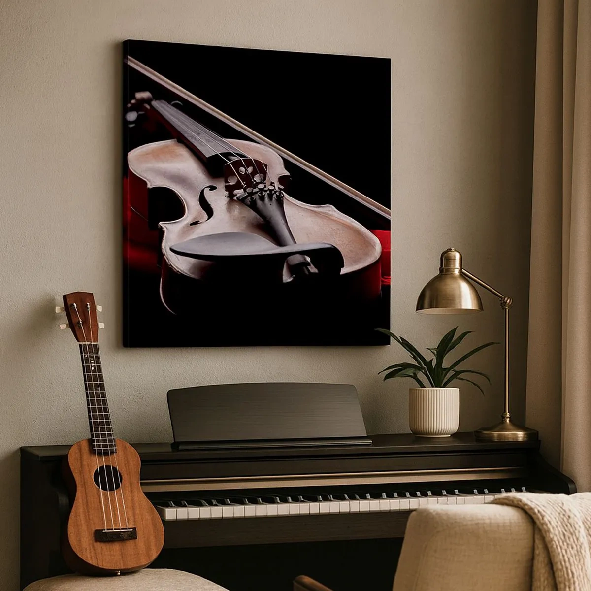 Quadro su tela - Stampe su Tela - La musica dei sentimenti - 30x30 cm