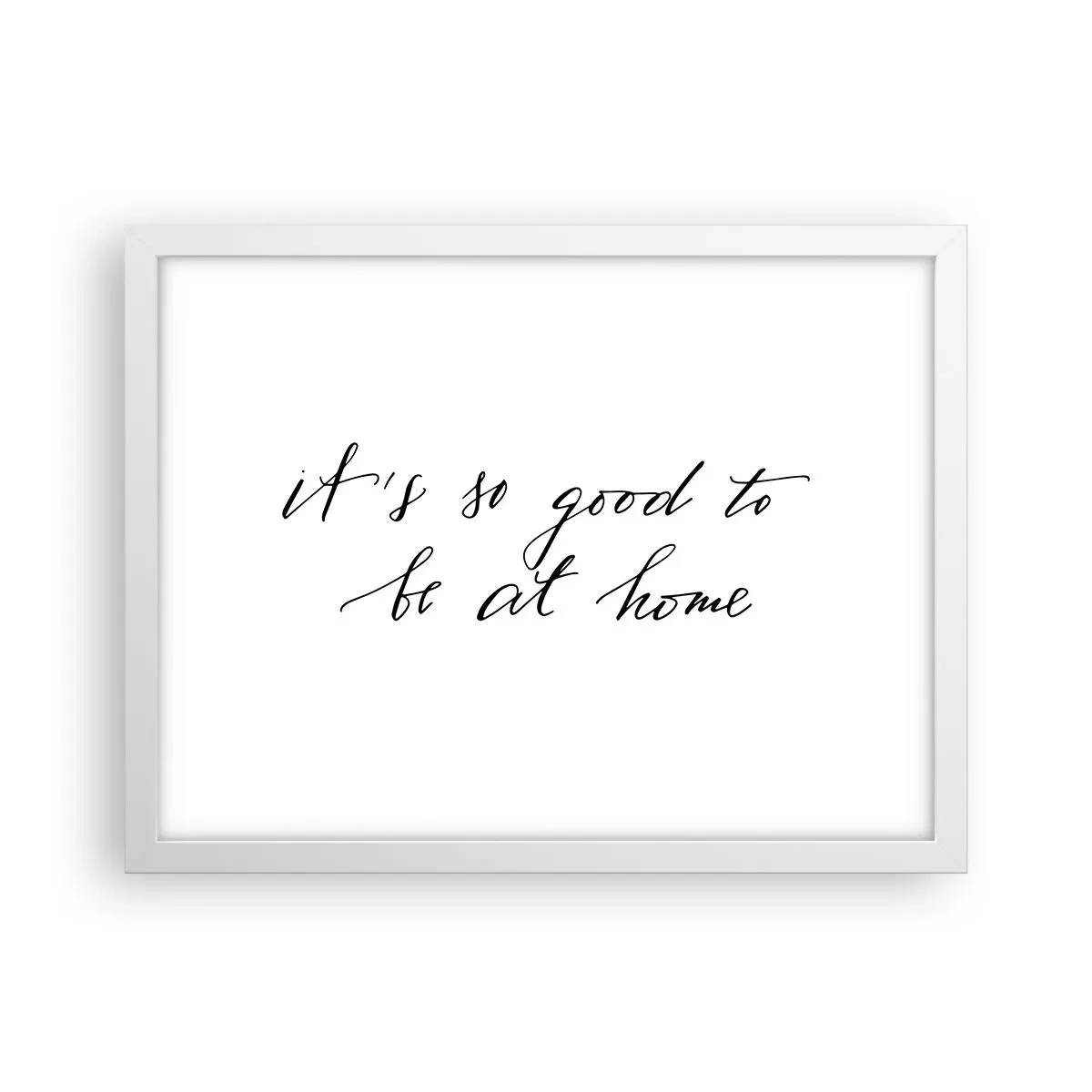 Poster in cornice bianca - Tutta la verità - 40x30 cm