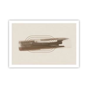 Poster - Un soffio di grigio - 91x61 cm