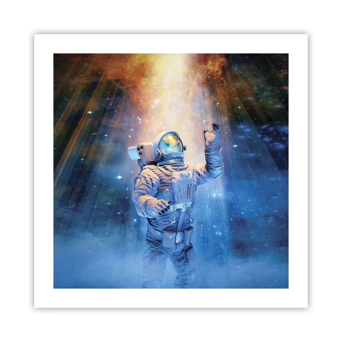 Poster - Finalmente alla meta - 50x50 cm