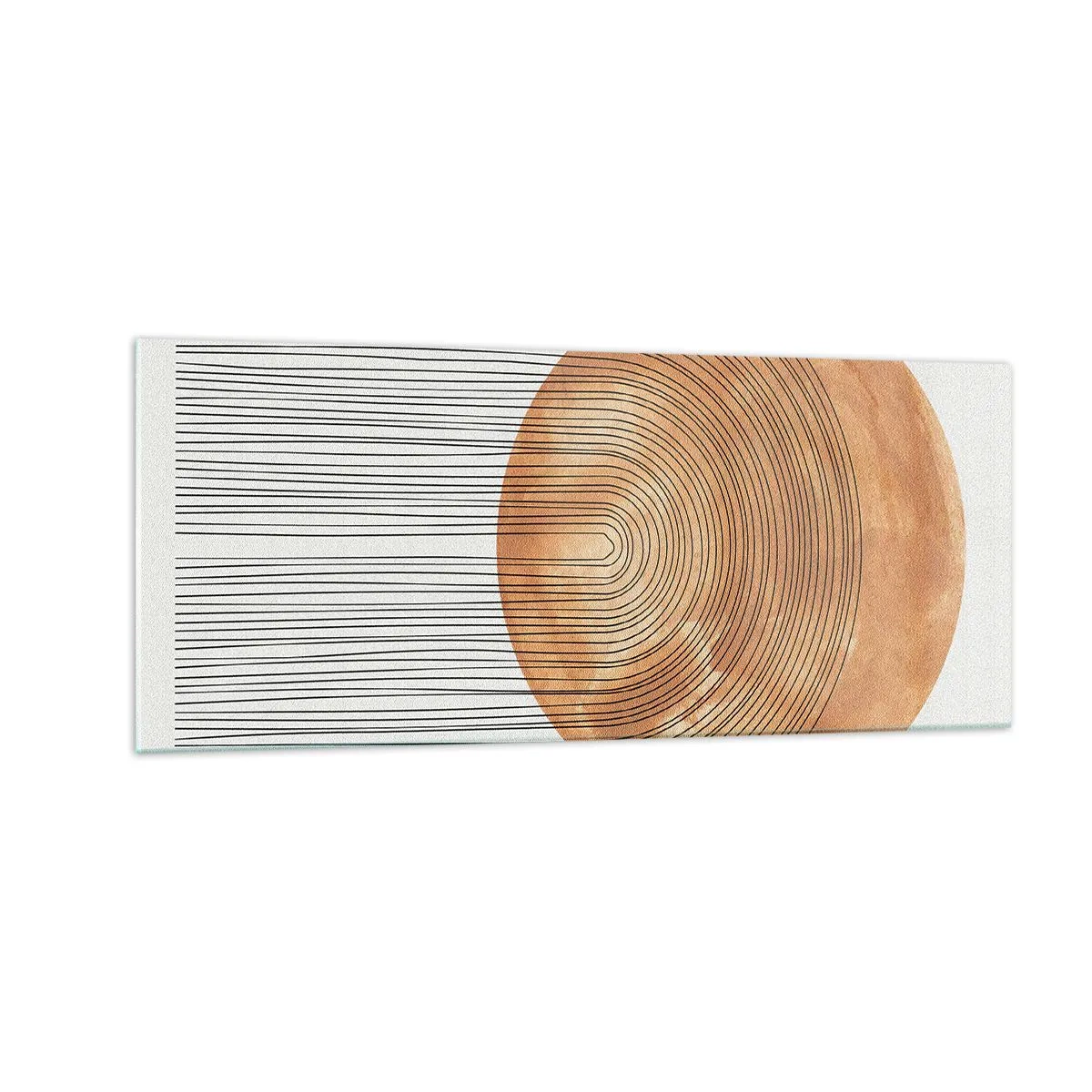 Quadro su vetro - Composizione solare - 100x40 cm