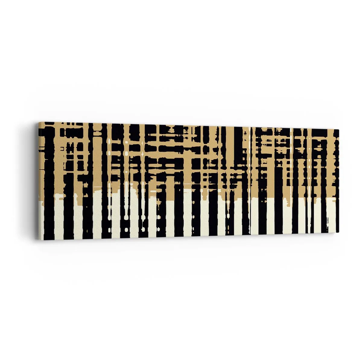 Quadro su tela - Stampe su Tela - Astrazione architettonica - 90x30 cm