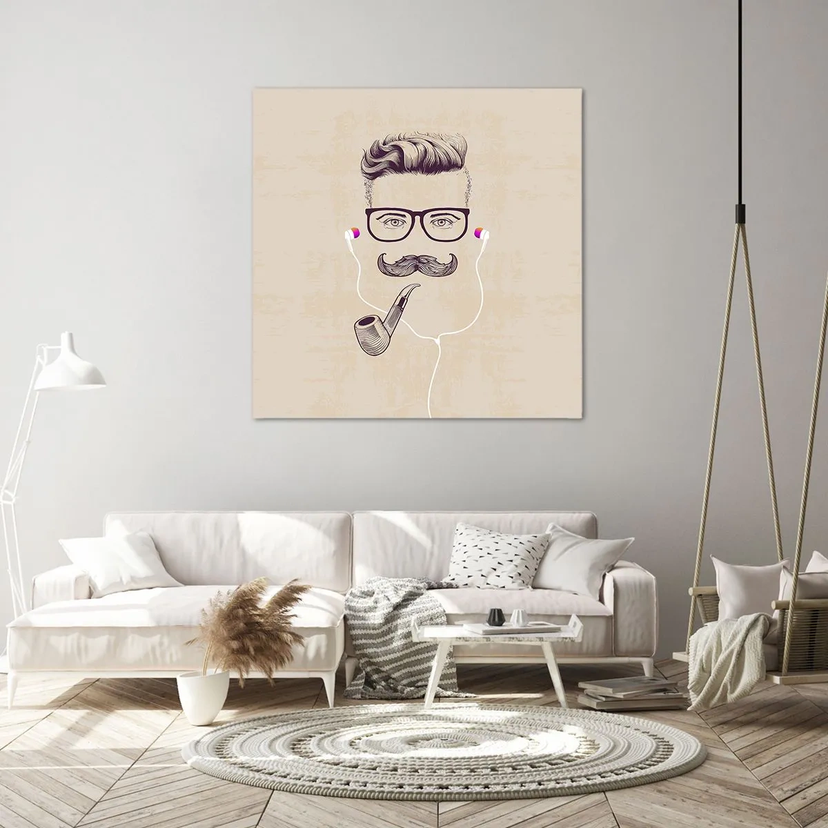 Quadro su tela - Stampe su Tela - Un vero uomo? - 40x40 cm