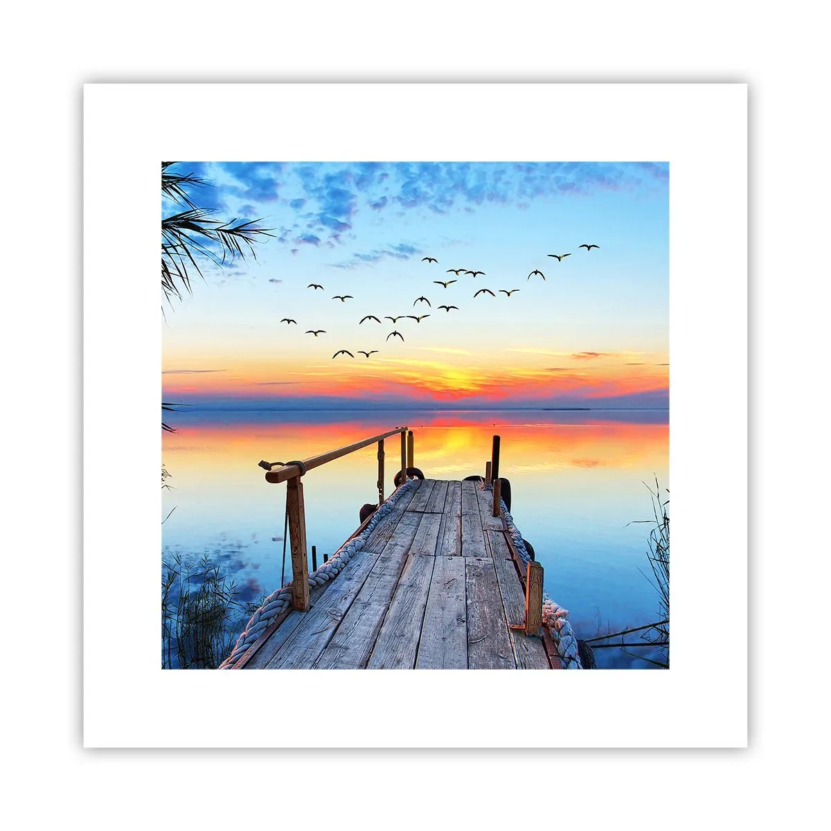 Poster - Il tempo del ritorno - 30x30 cm