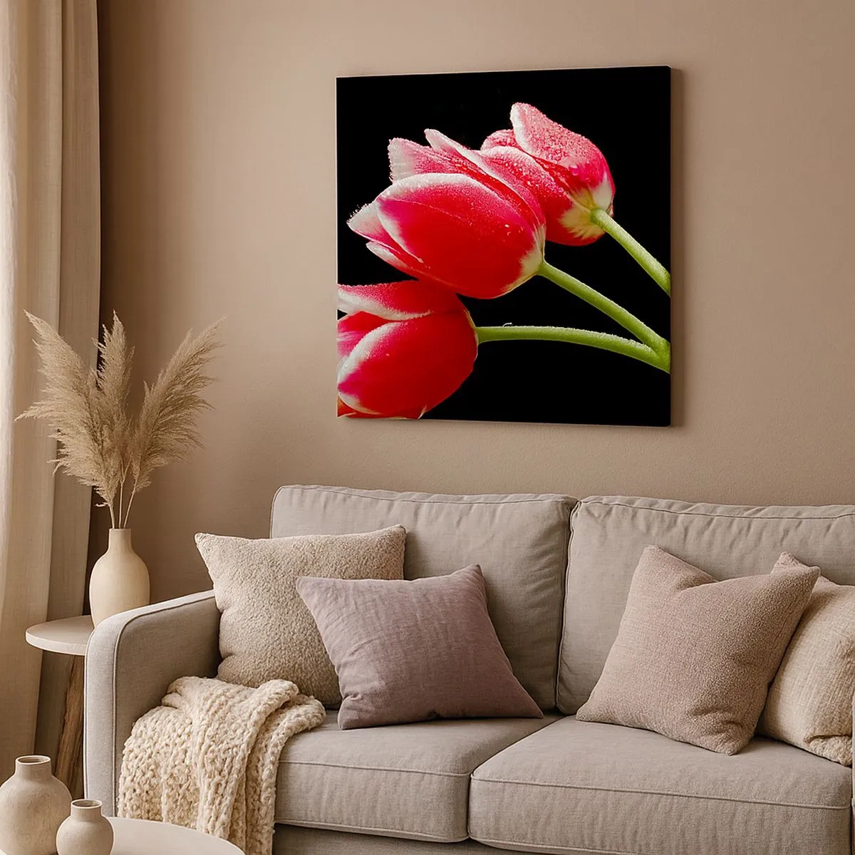 Quadro su tela - Stampe su Tela - Promessa di amore puro - 30x30 cm