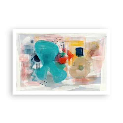 Poster - Il gioco dei colori - 91x61 cm