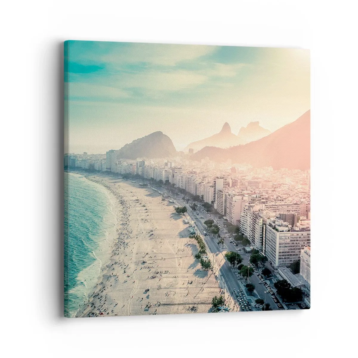 Quadro su tela - Stampe su Tela - Vacanze senza fine a Rio - 40x40 cm