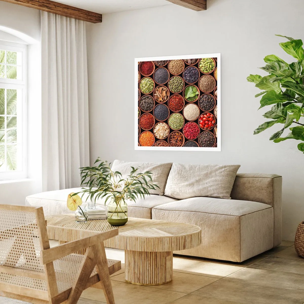 Poster - Tutti i gusti del mondo - 60x60 cm
