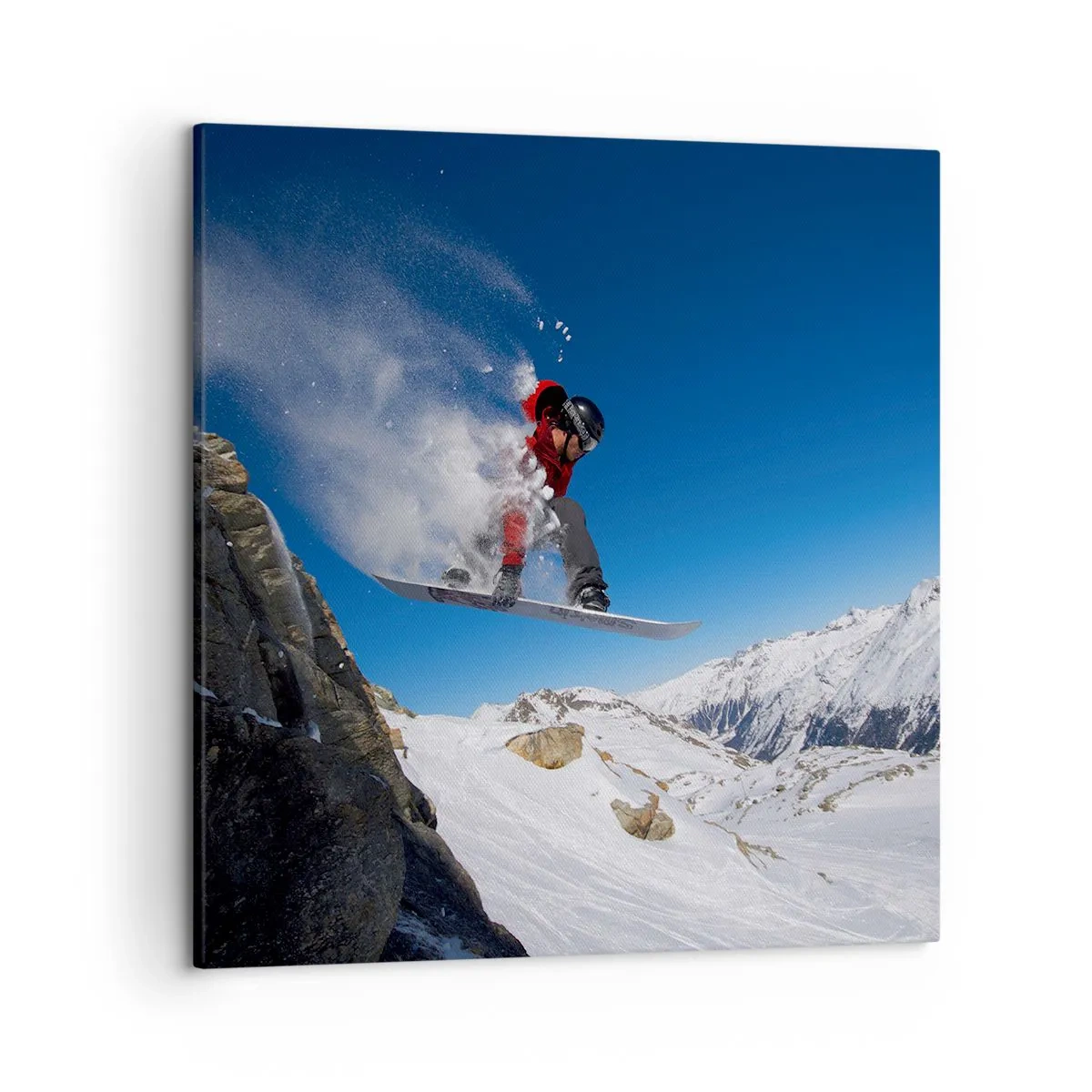 Quadro su tela - Stampe su Tela - E diventi parte del panorama - 50x50 cm