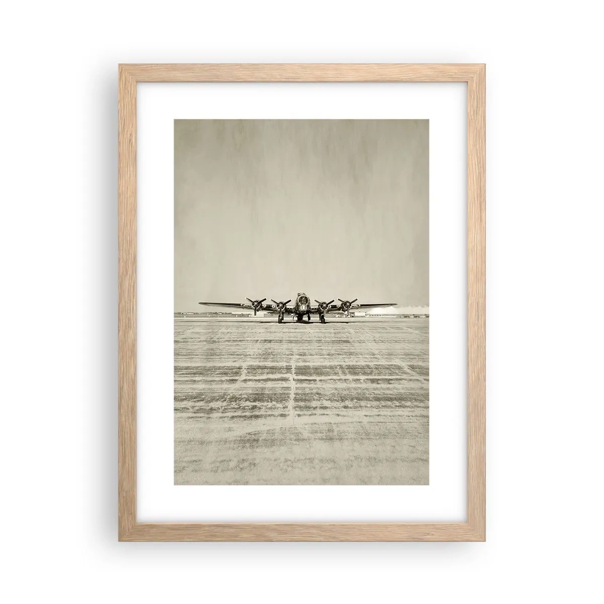 Poster in cornice rovere chiaro - Pronto come sempre - 30x40 cm