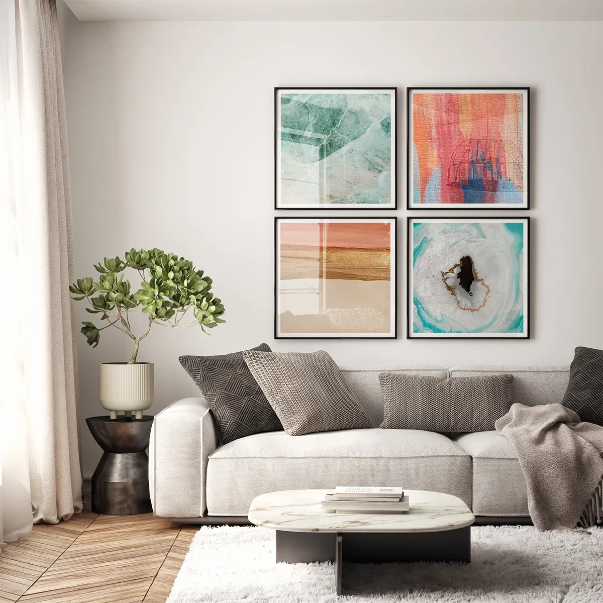 Precious stones - Ispirazione per il soggiorno