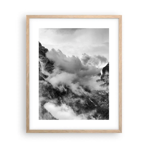 Poster in cornice rovere chiaro - Belli e terribili - 40x50 cm