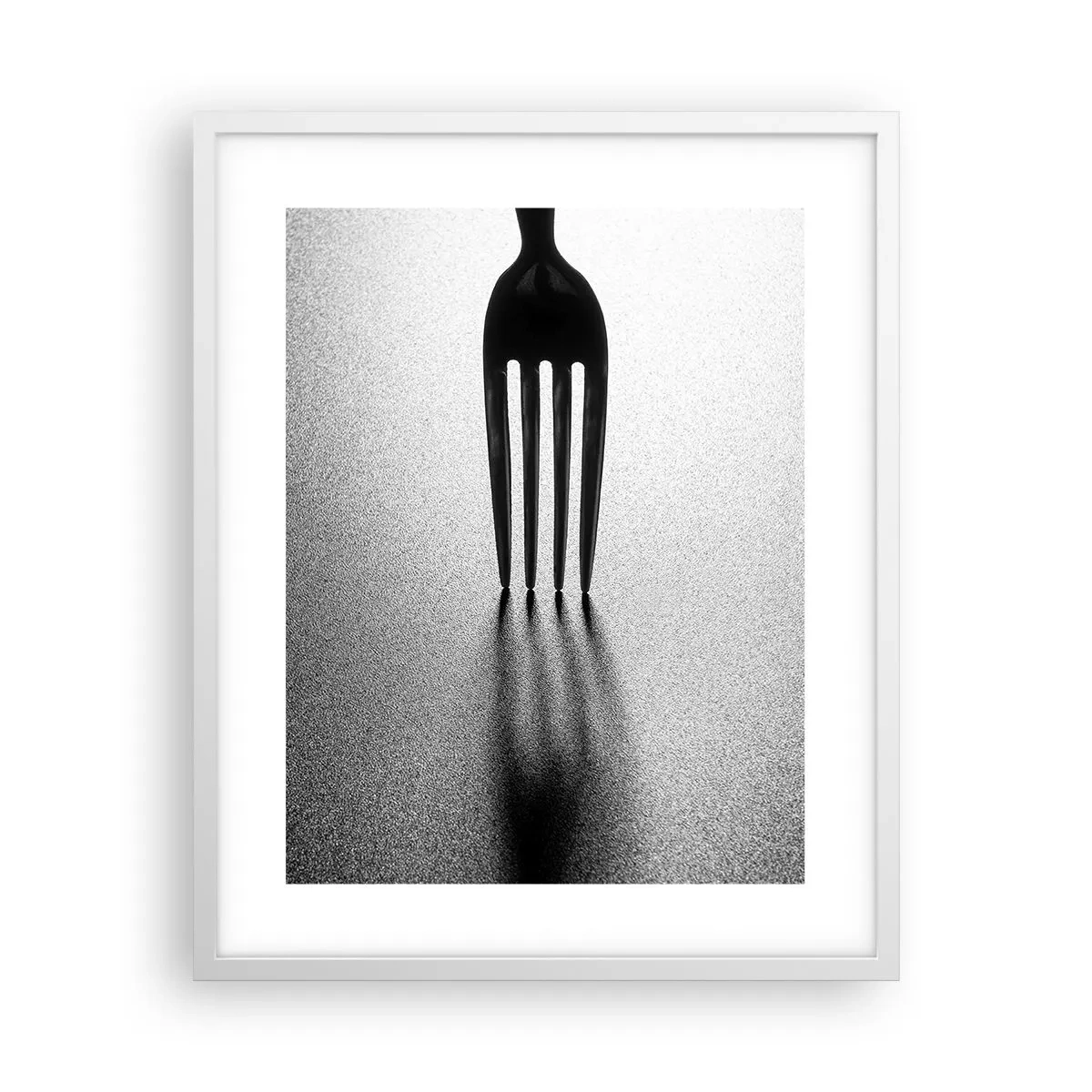 Poster in cornice bianca - Luce e ombra - 40x50 cm