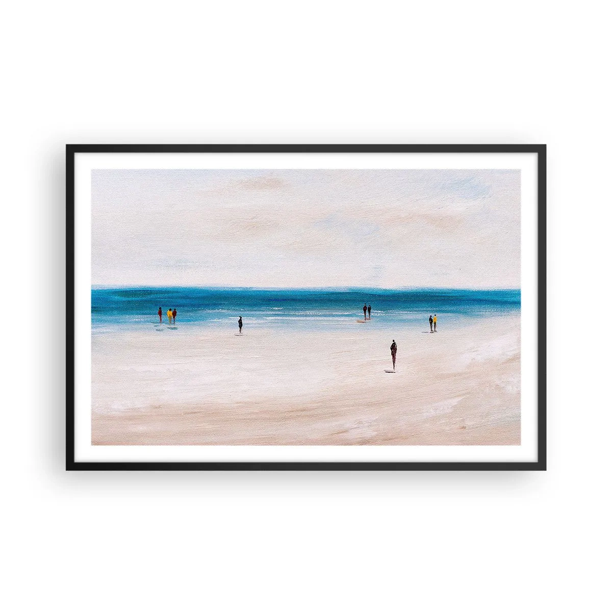 Poster in cornice nera - Un bisogno naturale - 91x61 cm