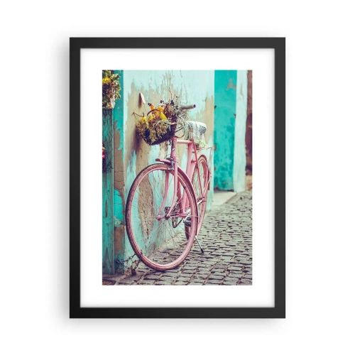 Poster in cornice nera - Torno subito - 30x40 cm