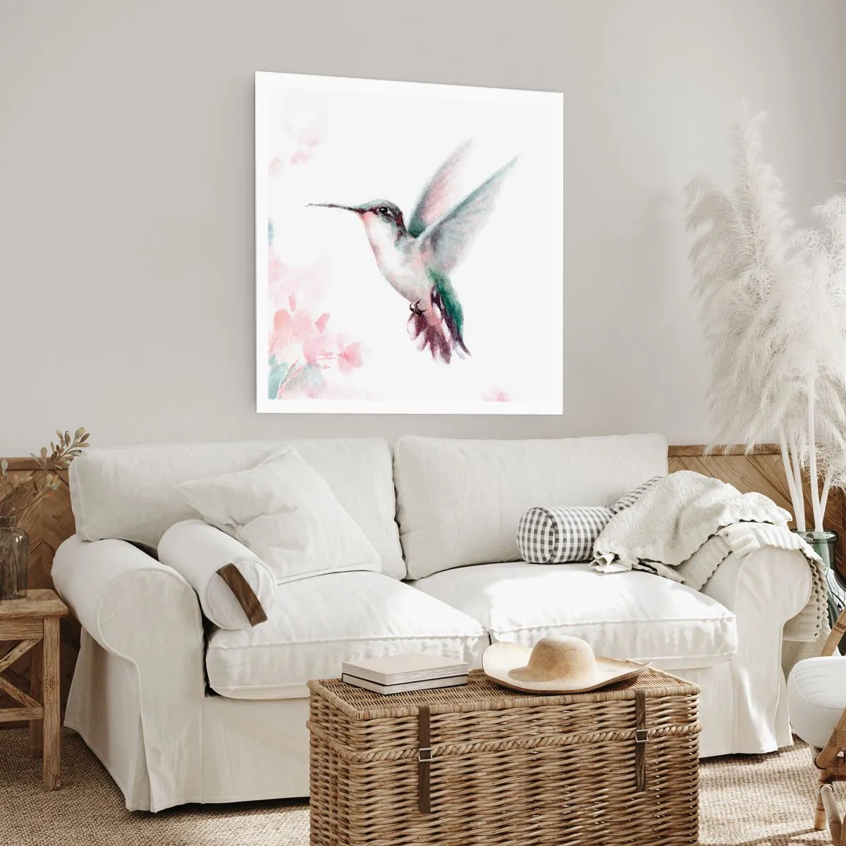 Poster - Battito immobile - 60x60 cm