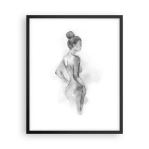Poster in cornice nera - Bella come un quadro - 40x50 cm