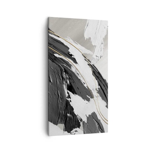 Quadro su tela - Stampe su Tela - Astrazione con sfarzo - 45x80 cm