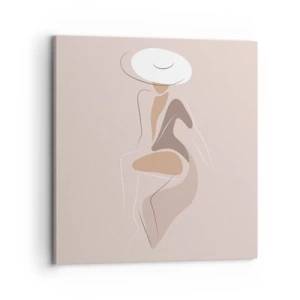 Quadro su tela - Stampe su Tela - Essere una dama - 70x70 cm