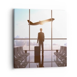 Quadro su tela - Stampe su Tela - Hai tempo, rallenta - 40x40 cm