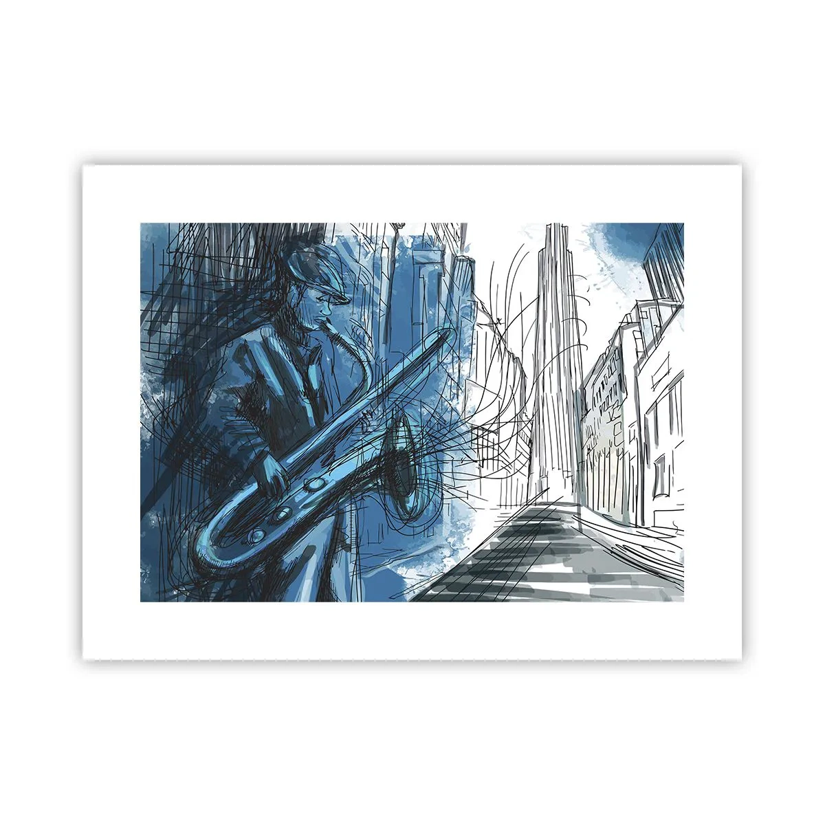 Poster - Rapsodia urbana - 40x30 cm