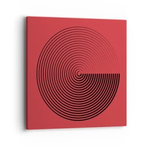 Quadro su tela - Stampe su Tela - Movimento circolare - 40x40 cm